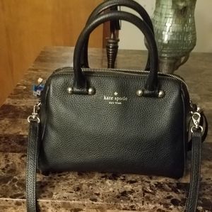 kate Spade mini black handle/shoulder purse